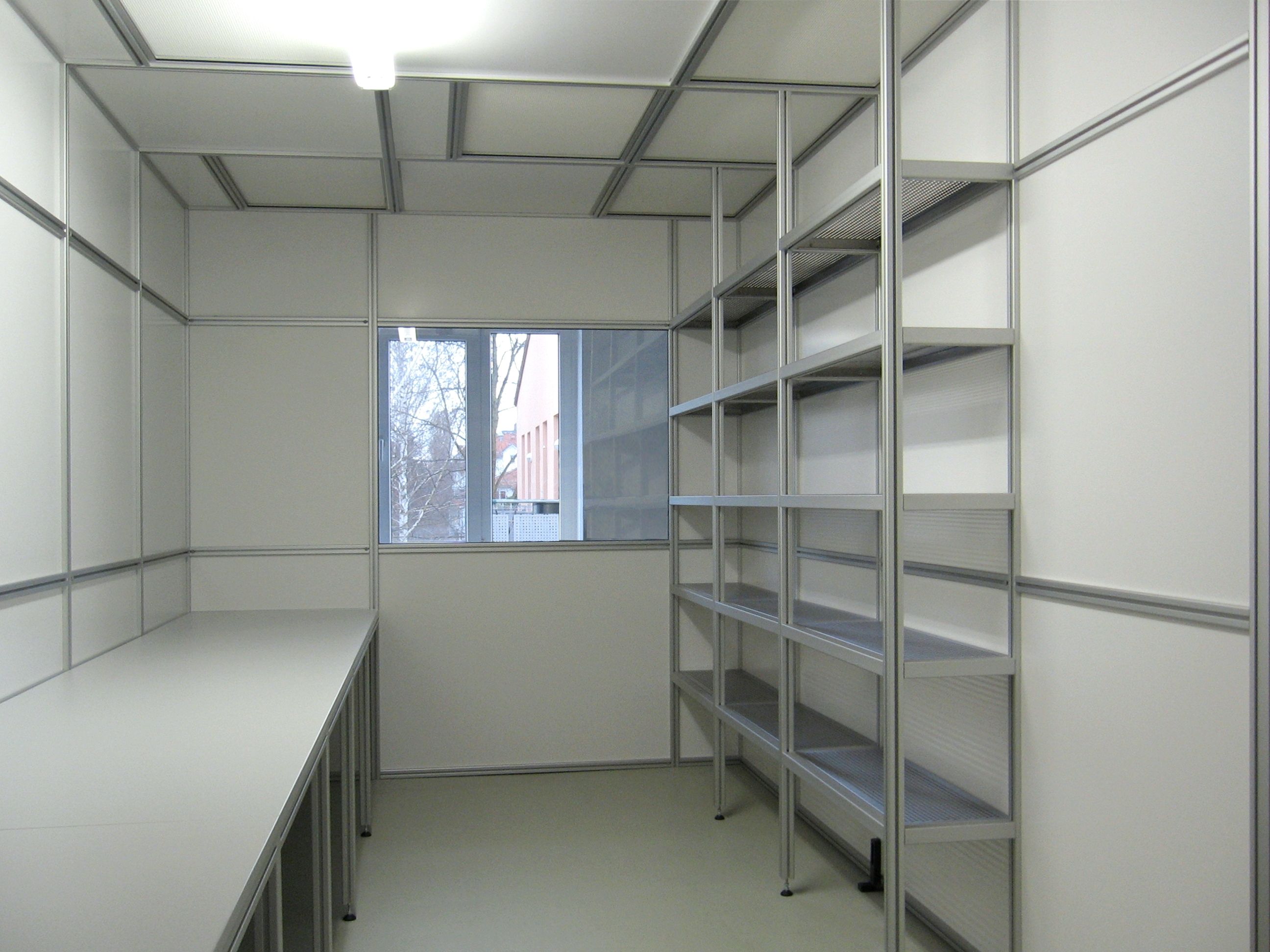 Reinraum Innenansicht